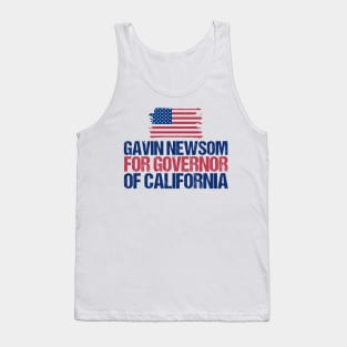 Gavin Newsom for Governor of California Tank Top